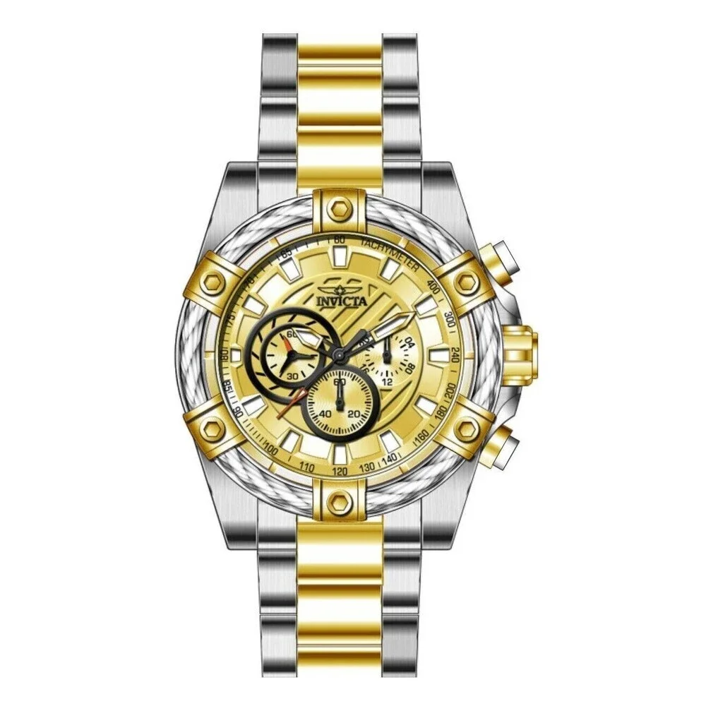 NWT Invicta 49747  Bolt | Quartz | Gold | Men's Watch